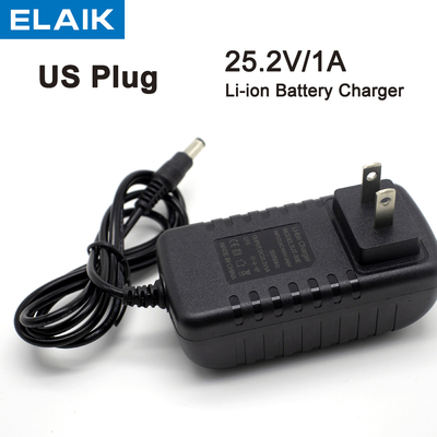 25.2V 1A  US plug