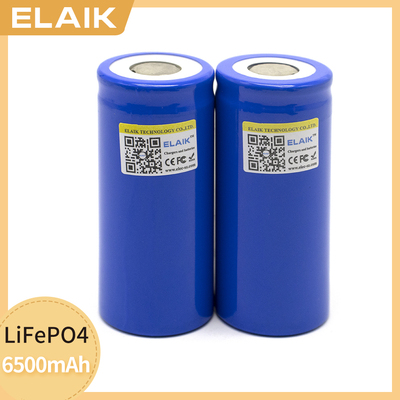 3.2V 6500mAh 32700 LiFePO4 Battery 35A continuous discharge Max 55A High power battery Blue FlatTop