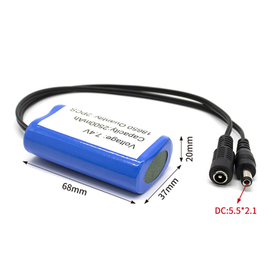 7.4V 2PCS