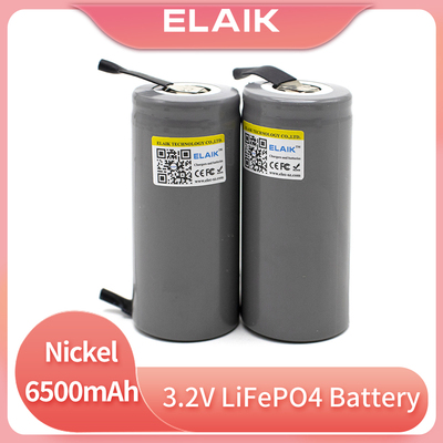 3.2V 6500mAh 32700 LiFePO4 Battery 35A continuous discharge Max 55A High power battery w/DIY Nickel