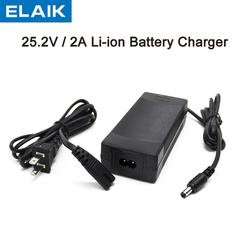 25.2V 2A  US plug